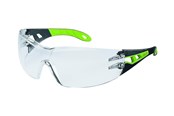 Turvallisuus - Uvex pheos - safety glasses - black green - 9192225