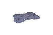 Koirat - FLAMINGO - Cooling Mat Meat Bone - Grey - S 60x45cm - 540058515562