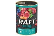 Koirat - RAFI Viljaton märkäruoka pennuille lampaalla & marjoilla 400g - 61050