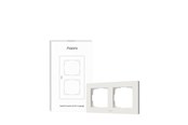 Smart Home - Älykoti - Aqara Switch Frame H2 EU White (2-gang) - AQA_FE-X01D