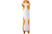 Pehmolelu - Milla & Måns Cat Plush Toy 110 cm Orange - 6438148054496
