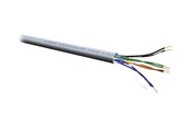 Verkkokaapelit - Roline VALUE bulk cable - 300 m - grey - Harmaa - 300m - 21.99.1685