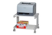 Seinäkiinnitys, AV-kiinnikkeet & AV-kalusteet - Roline cart - for printer - light grey white - Max 30 kg - recommended for - 17.01.1085