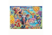 Palapelit - Clementoni Jigsaw Puzzle Artwork Elephants Carnival 500pcs. Lattia - 35572