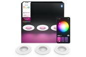 Smart Home - Älykoti - Philips Hue Xamento Bathroom- upotettu alasvalo, 3 kpl - 929004611301