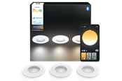 Smart Home - Älykoti - Philips Hue Adore Bathroom- upotettu alasvalo, 3 kpl - 929004611501