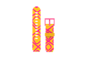 Smartwatch - Lisävarusteet - Xplora XGO3 Strap - Yellow Giraffe - XGO3-STR-RP-GRAFF