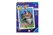 Luovat leikit - Ravensburger CreArt Paint by Numbers - Best Friends - 289356