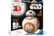Palapelit - Ravensburger 3D Puzzle Star Wars BB-8 99pcs. 3D Palapeli - 115785