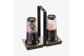 Keittiötarvikkeet - GEFU Suola-pippurisarja X-PLOSION, musta - G34642
