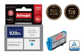 Mustepatruunat, värikasetit ja lisävarusteet - ActiveJet AH-920CCX - XL size - cyan - compatible - ink cartridge (alternative for: HP 920XL) - AH-920CCX