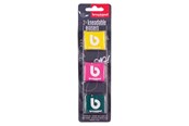 Kirjoitus- ja piirustustarvikkeet - Bruynzeel - Kneadable Erasers 3 pcs. (Assorted colours) - 60281003