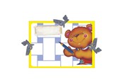 Luovat leikit - Boek Specials Nederland BV - Drawings Storage Folder A3 - Bear - 506301