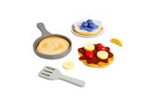 Puulelut - Bigjigs - Wooden Pancake Playset 16pcs. - 37042