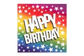 Lelut - Boland - Paper Napkins Happy Birthday 20 pcs. - 30303