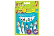 Kirjoitus- ja piirustustarvikkeet - Crayola Mini Kids - Thick Colored Pencils 8 pcs. - 256248