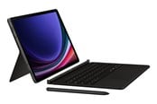 Näppäimistöt - Samsung Galaxy Tab S10 FE / Tab S9 FE / Tab S9 - Book Cover Keyboard - Black (English) - Näppäimistö & Foliosetti - Musta - EF-DX725UBEGWW