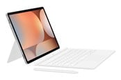 Näppäimistöt - Samsung Galaxy Tab S10+ / Tab S9 FE+ / Tab S9+ - Book Cover Keyboard - White (English) - Näppäimistö & Foliosetti - Valkoinen - EF-DX825UWEGWW