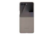 Puhelin - Kannet ja kotelot - Samsung Galaxy Z Flip7 - Kindsuit Case - Taupe - EF-VF766PJEGWW