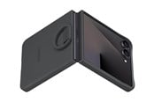 Puhelin - Kannet ja kotelot - Samsung Galaxy Z Flip7 - Ring Case (Silicone) - Black - EF-PF766TBEGWW