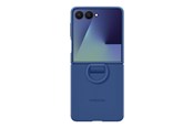 Puhelin - Kannet ja kotelot - Samsung Galaxy Z Flip7 - Ring Case (Silicone) - Blue - EF-PF766TNEGWW