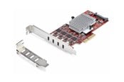 Ohjainkortit - StarTech.com 4-Port USB Type-C PCIe Card USB-C 10Gb 4x Controllers TAA - USB adapter - PCIe 3.0 x4 - USB-C 3.2 Gen 2 x 4 - TAA Compliant - P10Q4C-USB-CARD