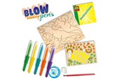 Luovat leikit - SES Creative - Airbrush Blow Pens Dinos - 14284