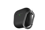 Puhelin - Kannet ja kotelot - KeyBudz Elevate Series Keychain for Airpods 4th gen - Black - AP4_S8_BLK