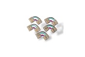 Valaisimet - HiluX Corner SmartClip for 12mm RGBW COB LED Strip - 5-pack - 5714255010817