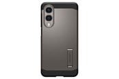 Puhelin - Kannet ja kotelot - Spigen Tough Armor MagSafe - gunmetal - Samsung Galaxy S25 Edge - ACS09423