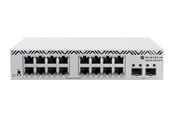 Kytkimet - MikroTik CSS318-16G-2S+IN - switch - 18 ports - smart - rack-mountable - CSS318-16G-2S+IN