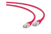 Verkkokaapelit - Gembird Cablexpert patch cable - 25 cm - red - Punainen - 0.25m - PP6A-LSZHCU-R-0.25M