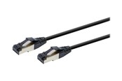 Verkkokaapelit - Gembird Cablexpert patch cable - 2 m - black - Musta - 2m - PP8-LSZHCU-BK-2M