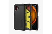Puhelin - Kannet ja kotelot - Spigen Tough Armor - black - Samsung Galaxy XCover7 Pro - ACS09332