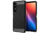 Puhelin - Kannet ja kotelot - Spigen Rugged Armor - matte black - Sony Xperia 1 VII - ACS09591