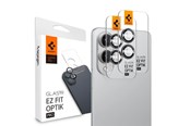Puhelin - Muut lisävarusteet - Spigen Glass tR EZ Fit Optik Pro HD 2 Pack - black - Samsung Galaxy S25 Edge - AGL09413