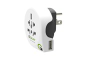 Muut kaapelit - Q2Power USA to Europe - power connector adaptor - NEMA 5-15 to CEE 7/4 - EU->USA - W2US-USB