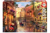 Palapelit - Educa Sunset in Venice (1500) - 80-17124