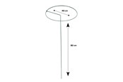 Puutarhatyökalut - Home>it Plant support Ø40 x H80 cm - 92146