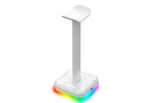 Kuulokkeet - REDRAGON HA300 Scepter Pro Headset Stand RGB Backlit - Valkoinen - HA300-W