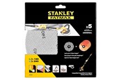 Työkalut - Stanley Abrasive Sheets Kit  -5 Pcs - STA39297-XJ