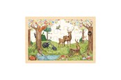 Palapelit - Goki Wooden Jigsaw Puzzle in the Forest 24 pcs. Puu - 57308