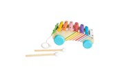 Vauva- ja taaperolelut - Bigjigs Wooden Pull Along Xylophone - 37068