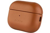 Puhelin - Muut lisävarusteet - FIXED PodsLeather Case for Airpods 4/4 ANC Brown - FIXLP-1473-BRW