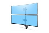 Seinäkiinnitys, AV-kiinnikkeet & AV-kalusteet - StarTech.com Desk Mount For 2x Vertically Stacked Monitors - Max 32 kg - recommended for 17"-49" (ultrawide) - H2MPV-MONITOR-MOUNT