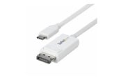 Näyttökaapeli - StarTech.com 6.6ft (2m) USB C to DisplayPort 1.2 Cable Bidirectional - DisplayPort cable - 24 pin USB-C to DisplayPort - 1.9 m - CDP2DP2MBW
