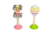 Puulelut - Bigjigs Wooden Musical Shaker 2 pcs. - 37069