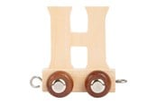 Puulelut - Small Foot - Wooden Letter Train - H - 12 pieces - 7467-display12