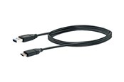 USB kaapelit - Schwaiger Professional - USB-C cable - USB Type A to 24 pin USB-C - 1 m - CK3141533