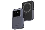 Powerbank - UGREEN Uno Magnetic Wireless 7.5W Powerbank - Harmaa - 10000 mAh - 45327-UG